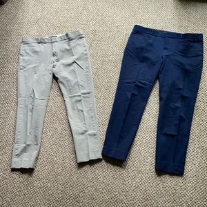 Banana Republic Sloan Slim Ankle Crop Pants 12